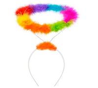 W WIDMANN MILANO Party Fashion - Cerchietto con aureola, per adulti, accessorio per carnevale, Halloween, festival