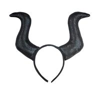 W WIDMANN MILANO Party Fashion - Cerchietto Malefizia con corna, fata cattiva, accessorio per costume da fiaba