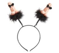 W WIDMANN MILANO Party Fashion - 05694 - Fascia per capelli con Willy e papillon, articolo scherzoso per addio al nubilato