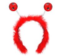 W WIDMANN MILANO Party Fashion - Cerchietto per coccinella, accessorio per adulti, costume in maschera