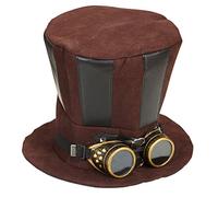 PARTY E CARNEVALE WIDMANN CILINDRO STEAMPUNK CON OCCHIALI