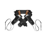 W WIDMANN MILANO Party Fashion - Cintura con borsa in finta pelle, carnevale, festa a tema, accessorio per costume