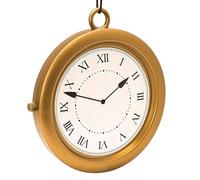 W WIDMANN MILANO Party Fashion - Collana con grande ciondolo a forma di orologio 20 cm, collana retrò, accessorio per costumi di carnevale e cosplay