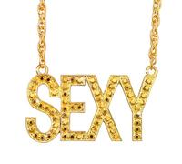 W WIDMANN MILANO Party Fashion - Collana con vari ciondoli, gioiello, accessorio per costumi di carnevale