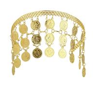 W WIDMANN MILANO Party Fashion, Copricapo con moneta d'oro, Eleganza senza tempo, qualità artigianale, versatilità stilistica, comfort ottimale, unicità e originalità Un accessorio indispensabile!