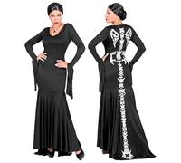 W WIDMANN MILANO Party Fashion - Costume Alien, abito con stampa ossea, scheletro, Halloween