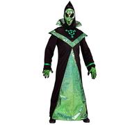 W WIDMANN MILANO Party Fashion - Costume alieno, extraterrestre, spaziale, marziano, costumi di carnevale, Halloween