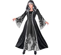 W WIDMANN MILANO Party Fashion - Costume anime urlanti, abito con cappuccio, fantasma, demone, travestimento Halloween