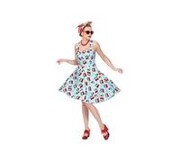 Widmann The 50s Fashion (Dress With Petticoat) (S) Turquoise / Light Blue