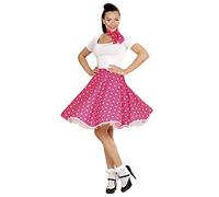 WIDMANN MILANO PARTY FASHION - Costume anni '50, gonna e sciarpa a pois, rockabilly, rock'n'roll, carnevale