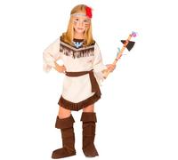 W WIDMANN MILANO Party Fashion - costume bambino indiano, vestito, squaw, wild west, figlia del capo, carnevale