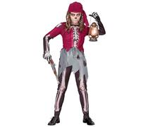 W WIDMANN MILANO Party Fashion - Costume bambino scheletro pirata, bucaniere, capitano, costume Halloween
