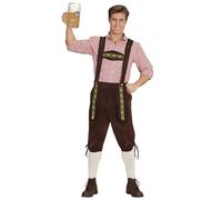 W WIDMANN MILANO Party Fashion - Costume da bavarese, lederhosen Taglia 56 (XL)