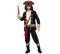 W WIDMANN MILANO Party Fashion - Costume capitano pirata, bucaniere, bucaniere, capitano, costumi di carnevale