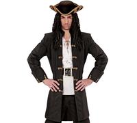 W WIDMANN MILANO Party Fashion - Costume capitano pirata, mantello, bucaniere, capitano, costumi in maschera
