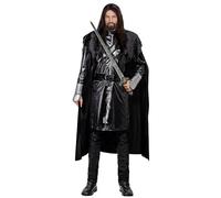 W WIDMANN MILANO Party Fashion - Costume Cavaliere Oscuro, Guerriero, Medievale, Costumi di Carnevale, Halloween
