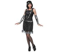 W WIDMANN MILANO Party Fashion - Costume Charleston, abiti anni '20, Flapper, Showgirls, Swing Mottoparty, Carnevale