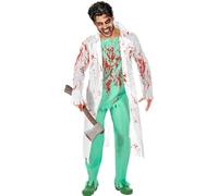 W WIDMANN MILANO Party Fashion - costume chirurgo zombie, medico, sanguinario costume di Halloween