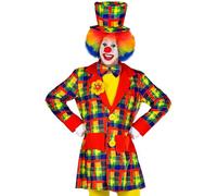 WIDMANN MILANO PARTY FASHION - costume clown, cappotto, circo, joker, costumi in maschera