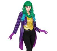 W WIDMANN MILANO Party Fashion - Costume Clown Malefico, frac, clown horror, Halloween, costumi in maschera