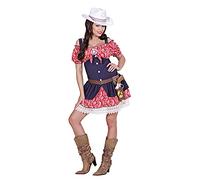 W WIDMANN MILANO Party Fashion - Costume Cowgirl, Abito Rodeo Girl, Selvaggio West, Costumi di Carnevale, Carnevale