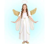 W WIDMANN MILANO Party Fashion - Costume da bambino angelo, vestito, paradiso, presepe, Natale, costumi in maschera