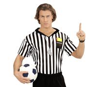 W WIDMANN MILANO Party Fashion - Costume da arbitro, T-shirt, calcio, costume in maschera