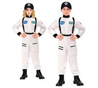 W WIDMANN MILANO Party Fashion - costume da astronauta per bambini, tuta spaziale, viaggiatore spaziale, costumi di carnevale