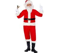 W WIDMANN MILANO Party Fashion – Costume da bambino Babbo Natale con maschera per Carnevale