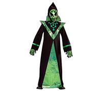 W WIDMANN MILANO Party Fashion - costume da bambino alieno, extraterrestre, spazio, marziano, costume in maschera, Halloween