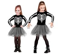 W WIDMANN MILANO Party Fashion - Costume da scheletro ballerino per bambini, mietitore, travestimento di Halloween