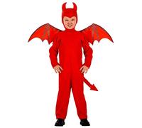W WIDMANN MILANO Party Fashion - costume da bambino diavolo, inferno, satana, in maschera, Halloween