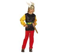 WIDMANN MILANO PARTY FASHION - Costume da gallo per bambino, mantello, pantaloni, cintura, vichingo, carnevale, festa in maschera, festa a tema