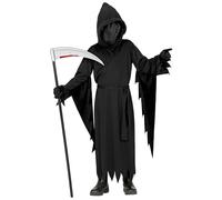 W WIDMANN MILANO Party Fashion - Costume da bambino Grim Reaper, mietitore, killer, Halloween