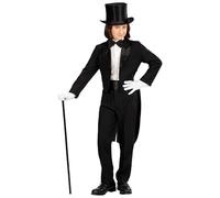 W WIDMANN MILANO Costume da bambino Frac nero con colletto 8-10 anni