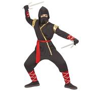 WIDMANN MILANO PARTY FASHION - Costume da bambino ninja, guerriero giapponese, combattente, costumi in maschera