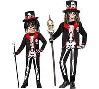 W WIDMANN MILANO – Costume da bambino Prete Voodoo Scheletro – Costume di Halloween