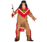 W WIDMANN MILANO Party Fashion - Costume da bambino Toro selvaggio, top, pantaloni, fascia, nativo indiano, carnevale