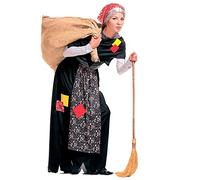 W WIDMANN MILANO Party Fashion - Costume da Befana per donna | Set da 3 pezzi, costume da Re Magi e da strega per Halloween, Carnevale, feste a tema