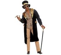 W WIDMANN MILANO Party Fashion - Costume da Big Daddy, truffatore, milionario, pappone, in maschera, carnevale