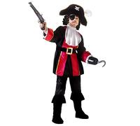 W WIDMANN MILANO Party Fashion - costume da capitano pirata, bucaniere, bucaniere per bambini, costumi di carnevale, Halloween