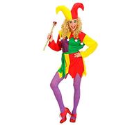 W WIDMANN MILANO Party Fashion - costume giullare, abito, giullare, clown, costumi in maschera