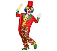 Costume Clown S Frac,Gilet,Farfallino,Pantaloni
