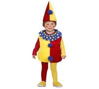 WIDMANN MILANO PARTY FASHION - costume da clown per bambino, costume, copricapo, carnevale, festa a tema