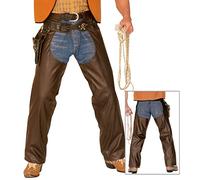 W WIDMANN MILANO Party Fashion - Costume da cowboy, look in pelle, ranger, selvaggio West, costumi in maschera, carnevale