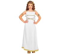 W WIDMANN MILANO Party Fashion - Costume da dea greca per bambini | Abito con corona d'alloro in stile romano per Carnevale e feste a tema