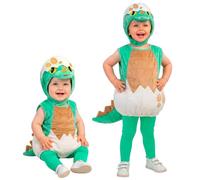 W WIDMANN MILANO Party Fashion - Costume da dinosauro per bambini | Per neonati e bambini piccoli, costume da dinosauro, costume da animale per Carnevale