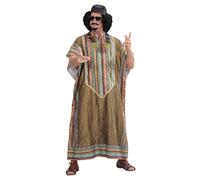 W WIDMANN MILANO Party Fashion - Costume da dittatore africano, tunica, festa a tema, carnevale