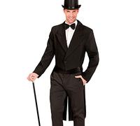 W WIDMANN MILANO Party Fashion - Costume da frac da uomo, showman, gentiluomo, ringmaster, mago