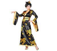 COSTUME VESTITO ABITO TRAVESTIMENTO CARNEVALE ADULTO DONNA GIAPPONESE GEISHA